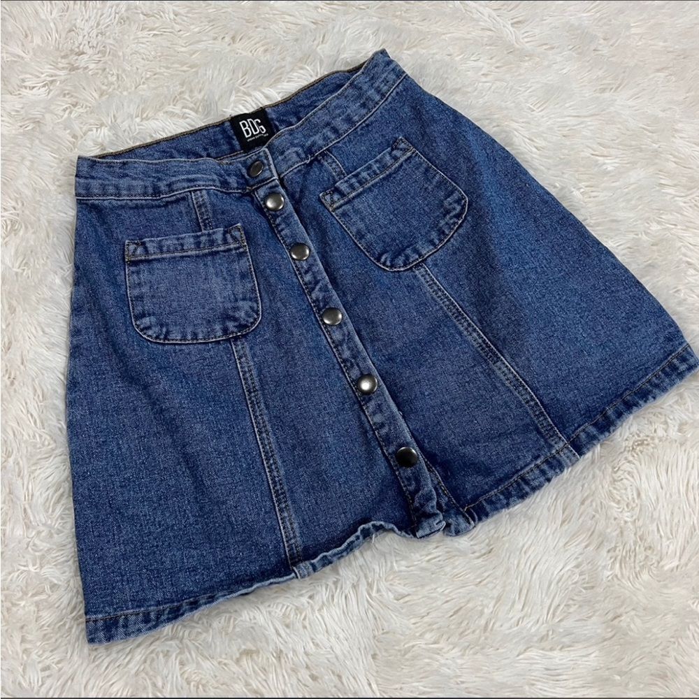 Bdg denim skirt small